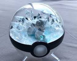 Glacier Pokemon Terrarium Pokemon Terrarium Pokemon Craft Pokemon Ball