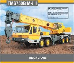 Yellow Latest Hydraulic Truck Cranes In India Til Limited