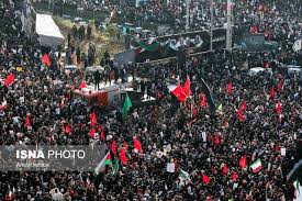 Image result for ‫تشییع سردار سلیمانی‬‎
