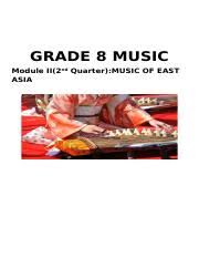 In this article, you will find our compiled grade 2 learners materials (lm). 2music8 Docx Grade 8 Music Module Ii 2nd Quarter Music Of East Asia Grade 8 Music 2nd Quarter Module 2 Music Of East Asia Overview Through The Lessons Course Hero