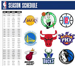 The league is composed of 30 teams and is one of t. Here Are All The Printable Nba Team Schedules For The 2020 21 Season Interbasket