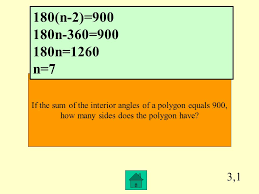Each of the interior angles of a regular polygon is 140°. Polygons And Polygon Angle Measures Ppt Video Online Download