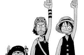 Chopper Usopp Luffy Raising Hands Funny Manga One Piece Manga Anime One Piece One Piece Drawing One Piece Luffy