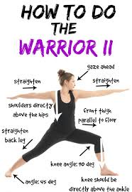 Virabhadrasana Ii Warrior Pose Ii Yoga For Beginners Yoga Moves Yoga Asanas