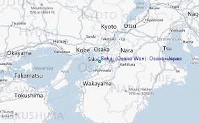 Official metro map osaka municipal subway. Sakai Osaka Wan Osaka Japan Tide Station Location Guide