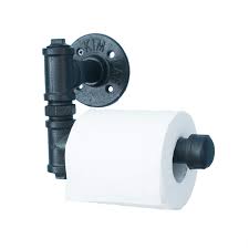Check spelling or type a new query. Vintage Industrial Pipe Toilet Paper Holder Wall Mounted Retro Toilet Roll Holder Bathroom Accessories Black Buy Online In Cayman Islands At Cayman Desertcart Com Productid 169840752