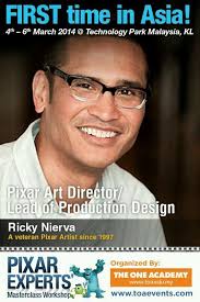 Unimy, malaysia's premier digital technology university. The One Academy On Twitter Ricky Nierva Will Be Sharing His Experience In Pixar Experts Masterclass Workshop Come Join Us Production Http T Co Rsgaxiv0c7