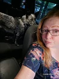 Atsila taking the heeler side eye to a whole new level. Hahahaha, I can't  with this girl. She is a piece of work and only 11 weeks. She is going to be