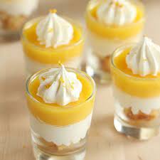 Miniature desserts are a cute trend that look great displayed on a food station or passed on serving trays. 24 Easy Mini Dessert Recipes Delicious Shot Glass Desserts
