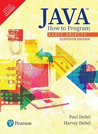 JAVA How to Program Early Objectives, 11th Edition