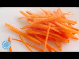 Overall, the best way to handle a knife is the way that feels safest to you. How To Julienne Carrots With Martha Stewart Youtube