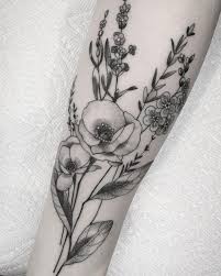 Esthetically a morning glory can make for an extraordinary tattoo design. Jesse Iris Some Poppies Lavender And Morning Glories Facebook