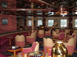 Ms kong harald has its own onboard expedition team and serves as a university at sea. Datei Ms Kong Harald Bar Jpg Wikipedia