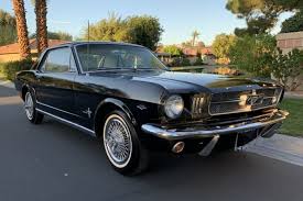 Image result for Raven Black 1965 Mustang