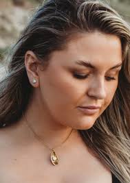 Rockpool Pebble Stud Earring