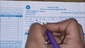Interest is compounded quarterly, but payouts are annual. How To Fill Sbi Deposit Slip Sbi Deposit Slip Kaise Bhare Sbi Pay In Slip Sbi Deposit Slip Youtube