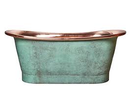 Freistehende kupfer badewanne boat ausführung. Nostalgie Kupfer Badewannen Taptrading Shop De