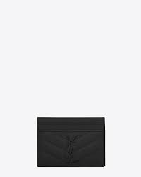 Ysl Card Case Matte Black 250 Ysl Card Holder Saint Laurent Card Holder Chanel Card Holder