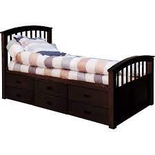 Alli twin platform bed w storage trundle picket house furnishings al300ttb totallyfurniture 458 97. Merax Solid Wood Storage Twin Platform Bed With 6 Drawers Walmart Com Walmart Com