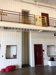 Large bean bags make for a fun movie night. Dc Spinster A Visit To The Firehouse