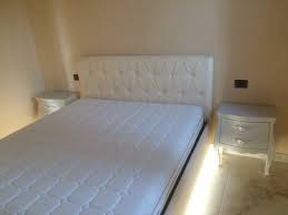 260x218x63cm, letto 180x200cm, 2 testiere. Letto Imbottito Con Contenitore Art 553 Fadini Mobili Cerea Verona