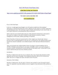 The paper problem is worse than you think. Mat 540 Week 6 Final Paper Uophelp