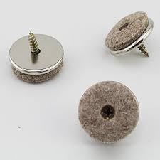 4 Piece Lot Furniture Table Leg Round No Noise Anti Slip Mat Floor Felt Skid Glide Slide Nail Protector Chair Feet Pads 45 Sedie Feltro Mobili