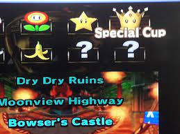 Get 1st, 2nd or 3rd on leaf cup. I Have Been Trying To Win The Special Cup For 5 Months And Then Unlock Other Trophies Mariokartwii