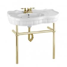 white console sink southern belle with