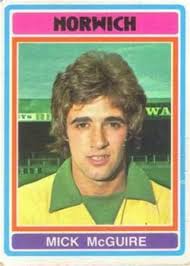1976-77 Topps Footballer #244 Mick McGuire