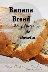 Recette Du Banana Bread Aux Pepites De Chocolat Recette Recettes De Cuisine Et Pepite Chocolat