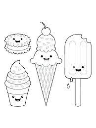 Ice Cream Coloring Pages 3 Scoops Below Is A Collection Of Easy Ice Cream Coloring Page W Ice Cream Coloring Pages Cool Coloring Pages Coloring Pages For Kids