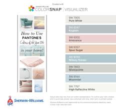 Paint can really transform a room, but selecting the perfect interior paint color can be overwhelming! I Found These Colors With Colorsnap Visualizer For Iphone By Sherwin Williams Pure White Sw 7005 Krypton Paint Colors For Home Pink Paint Sherwin Williams