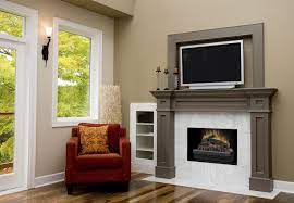 The dimplex 23in electric fireplace log set uses led technology to make the best flame effect. Dimplex Electric Fireplace Deluxe 23 Inch Insert Black Amazon Ae