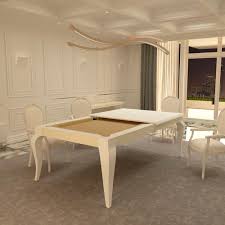If you entertain often, the appearance of the dining room furniture should be kept in mind, whereas if you have children, ensure the furniture for the dining room is. Traditional Pool Table City Dubai Mbm Biliardi Convertible Dining Table Commercial Solid Wood