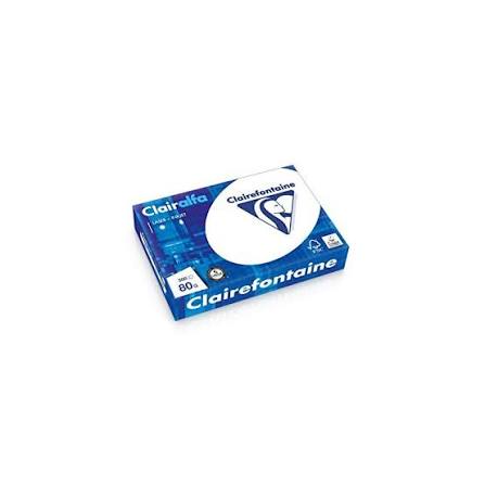  Lot de 5 Ramettes de papier Clairalfa SATIN A4 80g/m² 500 feuilles — Synapses Maroc