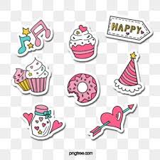 귀여운 소녀 만화 스티커 상표 만화 스타일 소녀무료 다운로드를위한 png 및 psd 파일 cute stickers girl stickers cartoon clip art