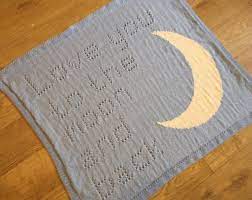Ravelry Love You To The Moon Back Baby Blanket Pattern By Peach Unicorn
