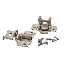 Shop through a wide selection of cabinet hinges at amazon.com. Amerock 2 Pack 1 2 In Nickel Concealed Cabinet Hinge In The Cabinet Hinges Department At Lowes Com