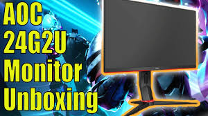 The aoc 24g2u's 144 hz refresh rate, 1 ms mprt and freesync support eliminate stuttering and tearing. Aoc 24g2u Unboxing 144hz Ips Gaming Monitor Youtube