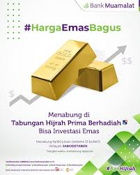 Informasi harga emas hari ini dalam rupiah dan artikel investasi emas, update terkini ! O Xrhsths Bank Muamalat Sto Twitter Assalaamualaikum Bmers Menabung Sekaligus Investasi Emas Bisa Kamu Wujudkan Melalui Tabungan Hijrah Prima Berhadiah Tabunganmu Aman Investasimu Lancar Tabunganmuamalat Produkbankmuamalat Https T Co Zdbxjx0xe0