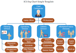 Ics Org Chart Template