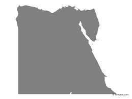 Roads, streets and buildings on interactive online free map of egypt. Grey Map Of Egypt Free Vector Maps