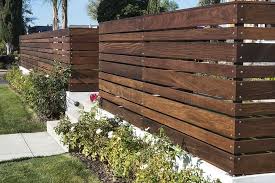 Ipe Wood Fencing Modern Fence Design Wood Fence Design Front Yard Landscaping Design