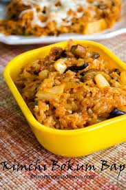 Kimchi Bokum Bap Heart Mind Seoul Oriental Dishes Asian Dishes Asian Recipes