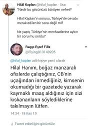 Sabah gazetesi yazarı hilal kaplan, 21.06.2021 tarihli yazısında; Facebook