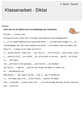 Klasse dass das gymnasium das mit s oder ss kostenlose diktate online ~ aber ich habe gesagt dass ich noch einmal zu den aff. Klassenarbeit Zu Diktat Klassenarbeiten Erste Klasse Mathe 5 Klasse
