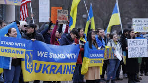 Pro-Ukraine protests in US after Trump-Zelensky clash