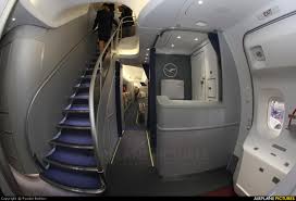 Boeing 777 aft air stair deploy this is an aftermarket air stair manufactured by aerocon. D Abya Lufthansa Boeing 747 8 At Frankfurt Photo Id 207835 Airplane Pictures Net