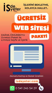Web Paketleri: Profesyonel Web Siteniz Ücretsiz Olabilir mi?